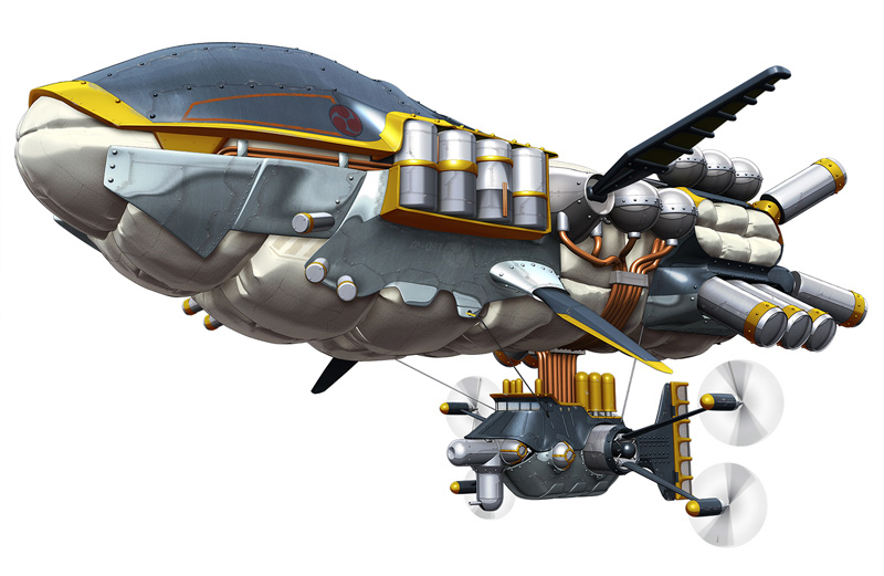 飛空輸送艇「翔鯨丸」