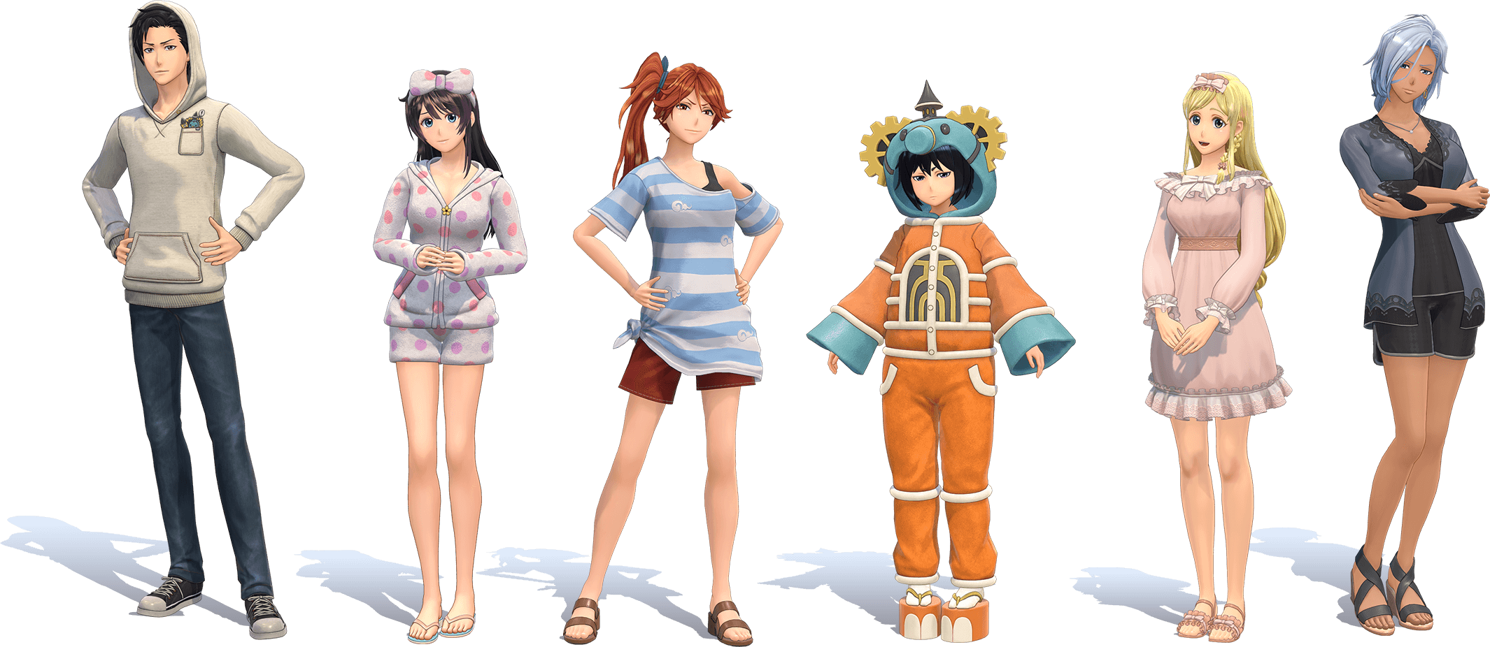 部屋着衣装セット