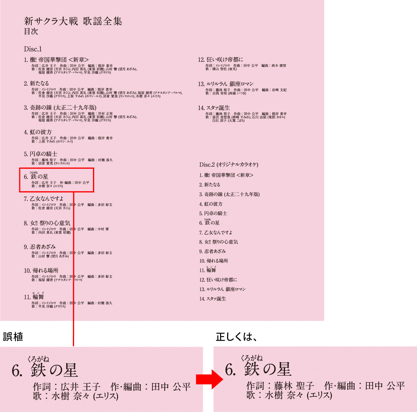 2020年4月29日(水)発売「新サクラ大戦 歌謡全集」をご購入いただきまし